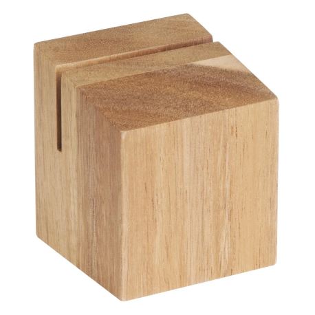 Olympia Wooden Menu Holder and Riser