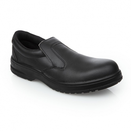 Lites Safety Slip On Black 36