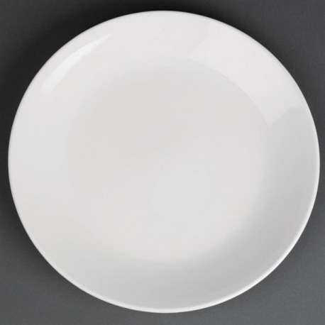 Royal Porcelain Classic White Coupe Plates 260mm 12 Pack