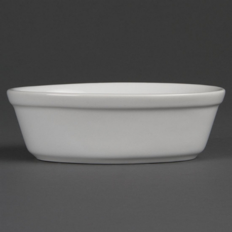 Olympia Whiteware Oval Pie Bowls 161mm Pack of 6