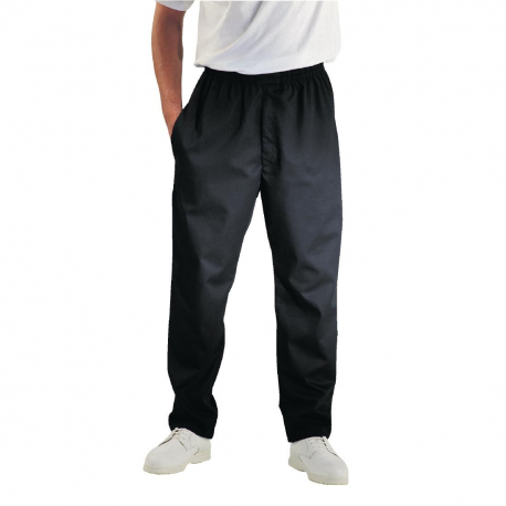 Chef Works Essential Baggy Pants Black L