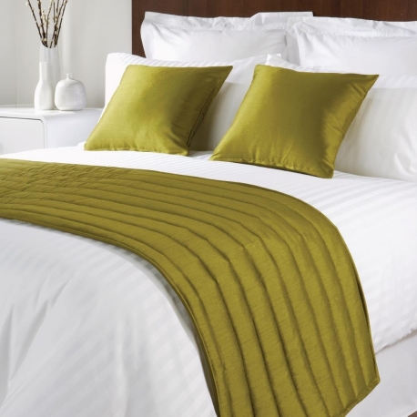 Comfort Simplicity Bed Runner Lime Double