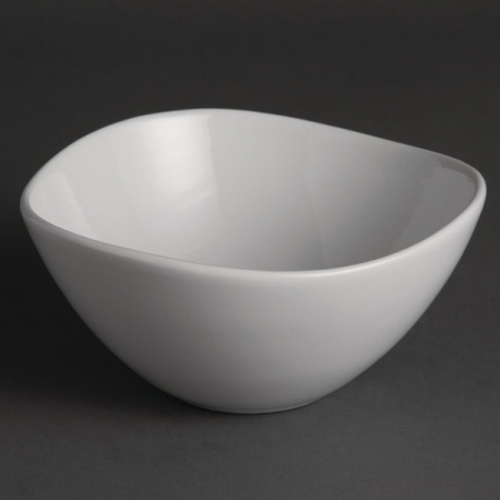 Olympia Whiteware Wavy Bowls 150mm 12 Pack