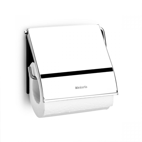 Brabantia Toilet Roll Holder - Brilliant Steel