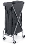 100 Litre Laundry Trolley With Graphite Grey Bag
