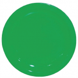 Olympia Kristallon Polypropylene Plates Green 230mm 12 Pack