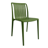 Bolero Verona Cafe Chairs Forest Green 2 Pack