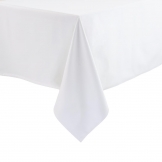 Essentials Occasions Tablecloth White 90 x 90cm (120 TC, Polyester)