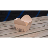 Notpla Small Takeaway Boxes 800ml - Kraft 500 Pack
