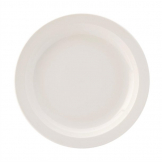 Utopia Pure White Narrow Rim Plates 254mm 18 Pack