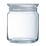 Luminarc Pure Jars with Glasses Lids 750ml 6 Pack