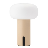 Utopia Tobago LED Cordless Table Lamps Sand 190mm 6 Pack