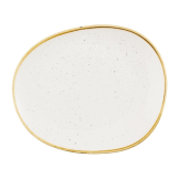 Churchill Stonecast Opal Plates Barley White 210mm 12 Pack