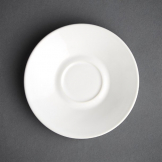 Olympia Cafe Espresso Saucer White 12 Pack