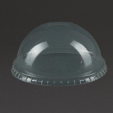 Vegware Compostable Cold Cup Domed Lids 340ml / 12oz and 455ml / 16oz (1000 Pack)