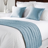 Comfort Simplicity Bed Runner Cool Blue Super King
