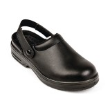 Slipbuster Lite Unisex Safety Clogs Black 44