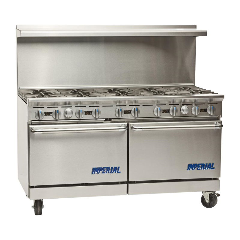 Imperial IR10 10 Burner and Double Oven Range