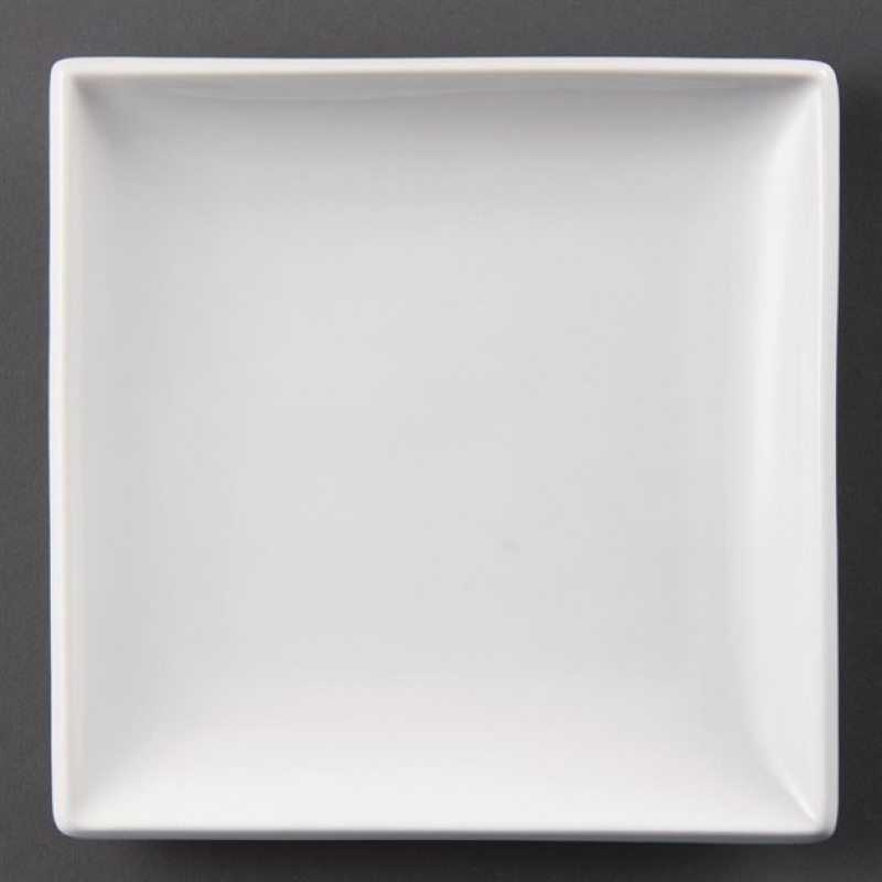 Olympia Whiteware Square Plates 180mm 12 Pack