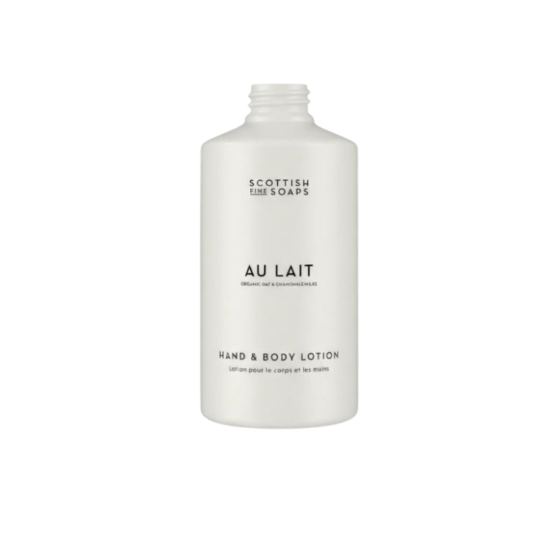 Au Lait Hand & Body Lotion 300ml Empty Printed Bottles (6 pcs)
