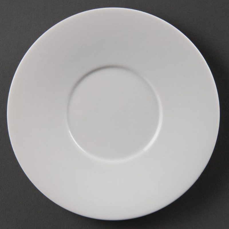 Olympia Whiteware Saucers 150mm 12 Pack