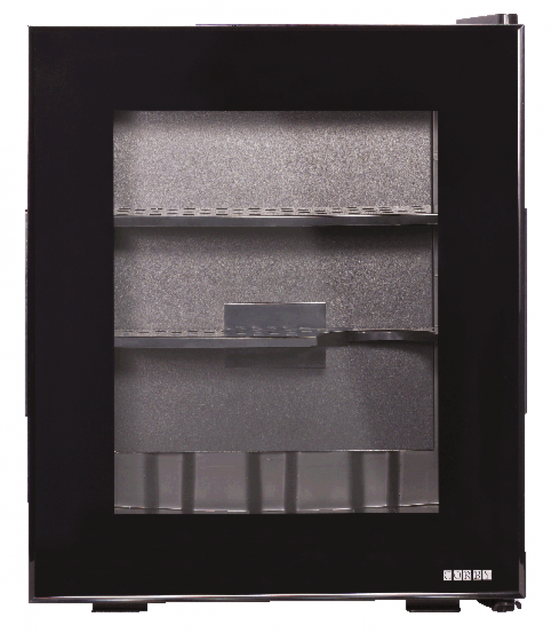 Eton 10L Glass Door Minibar - Black